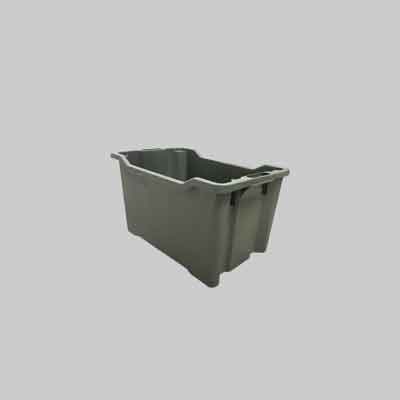 CASSETTA AGRICOLA CHIUSA SOVRAPPONIBILE E IMPILABILE lt 40 - cm 52x36x31