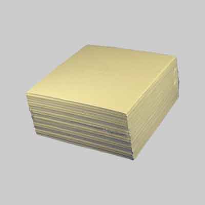 CARTONE FILTRANTE ''0'' cm 20x20 - conf. 25 pezzi