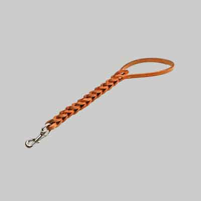 GUINZAGLIO PER CANI TRIPLA TRECCIA mm 500