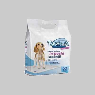 TAPPETO IGIENICO PER ANIMALI 60x60 cm - Confezione 50 pezzi