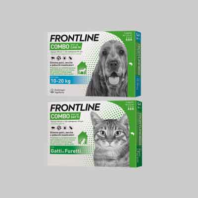 ANTIPARASSITARIO 'COMBO' FRONTLINE Per cani 2-10Kg - 1 Pipetta