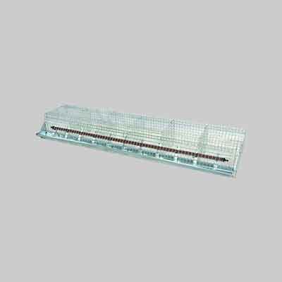 GABBIA PER CONIGLI INGRASSO Sei fori cm 183x40x30h