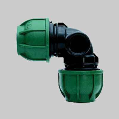 GOMITO A 90° PER POP UP A STRINGERE Ø mm 32x32x3/4" - PN 10