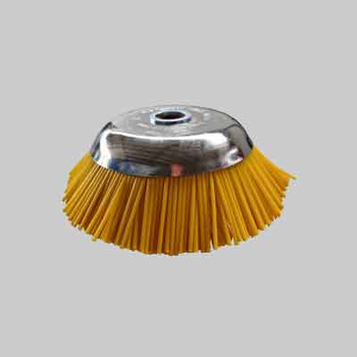 SPAZZOLA PER DECESPUGLIATORE FILI IN PP IDEAL STAR Ø 200 mm