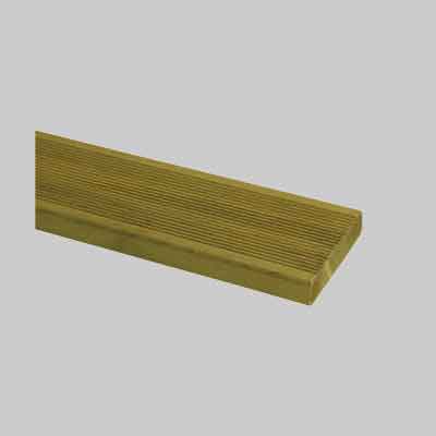 LISTONE ZIGRINATO IN LEGNO 2500x145x28 mm