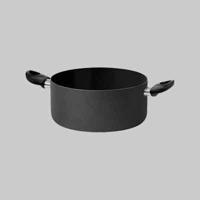 CASSERUOLA 'BLACK LINE' Ø cm 24x11h - cap. 5 lt