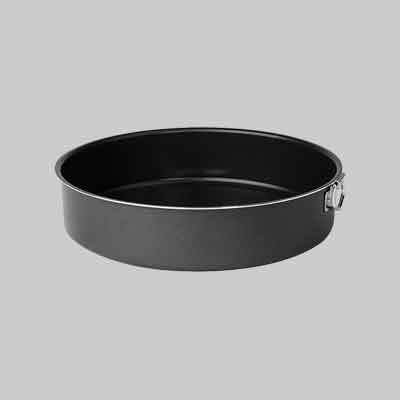 TORTIERA CON ANELLO 'BLACK LINE' Ø cm 20x6h