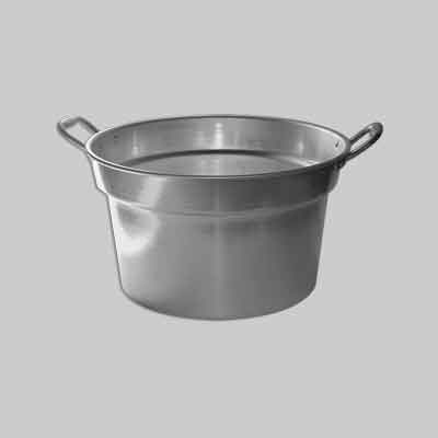 PENTOLA A CALDAIA PESANTE Ø cm 46x26h - cap. 23 lt