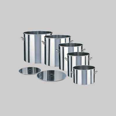 BOLLITORE IN ACCIAIO INOX 'MINOX' Ø mm 370x250h - cap. lt 25