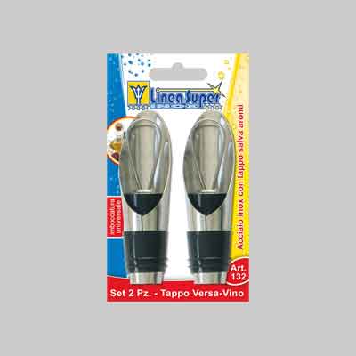 TAPPO PER BOTTIGLIE VERSA-VINO Conf.2 pezzi