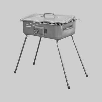 FORNACETTA A CARBONELLA ''PIC-NIC'' cm 37x27x65h