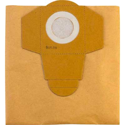 SACCHETTO FILTRO PER BIDONE ASPIRATUTTO lt.20 Conf. 5 pezzi