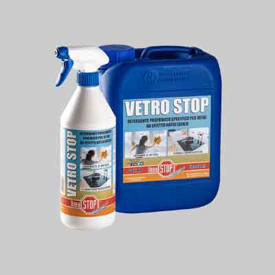 DETERGENTE PER VETRI 'VETRO STOP' ml 750