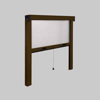 ZANZARIERA AVVOLGIBILE VERTICALE cm 160x170 - col. bianco