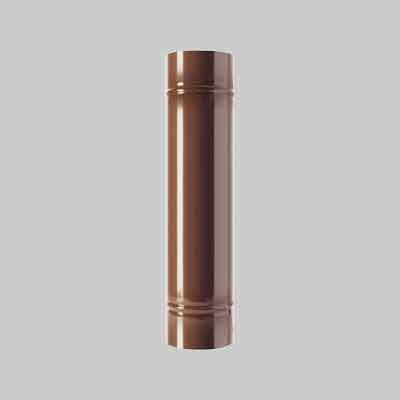 TUBO SMALTATO PER STUFE A LEGNA Ø mm 130 - cm 50 - col. bianco