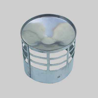 TERMINALE DI SCARICO PER TUBO PELLET Ø 80 mm