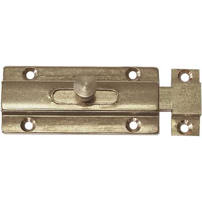 CATENACCIO TRASVERSALE OTTONE mm 100 - Lucido pz. 1