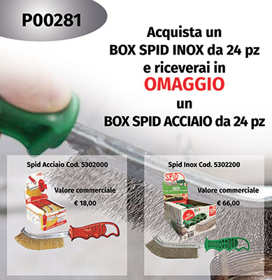 KIT PROMO BOX SPAZZOLE SPID 48 pezzi