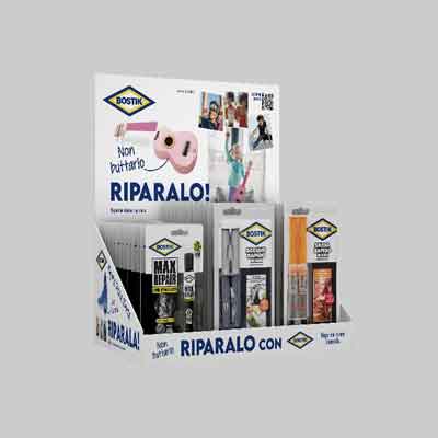PROMO EXPO DA BANCO 'BOSTIK REPAIR' 36 pezzi