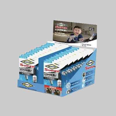 PROMO EXPO DA BANCO 'SUPER CONTROL' BOSTIK 3 gr - Conf. 24 pezzi