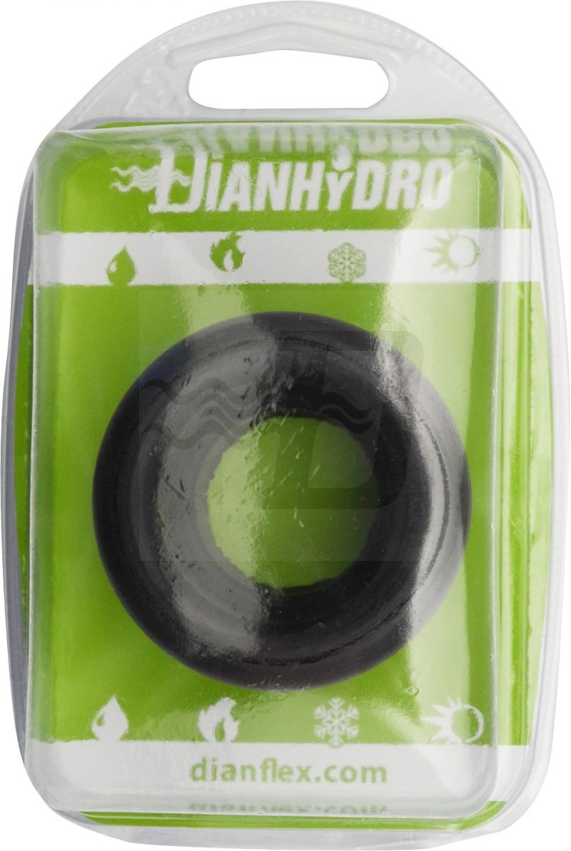 BIMORSETTO IN GOMMA NERA BLISTER Diam. mm 40