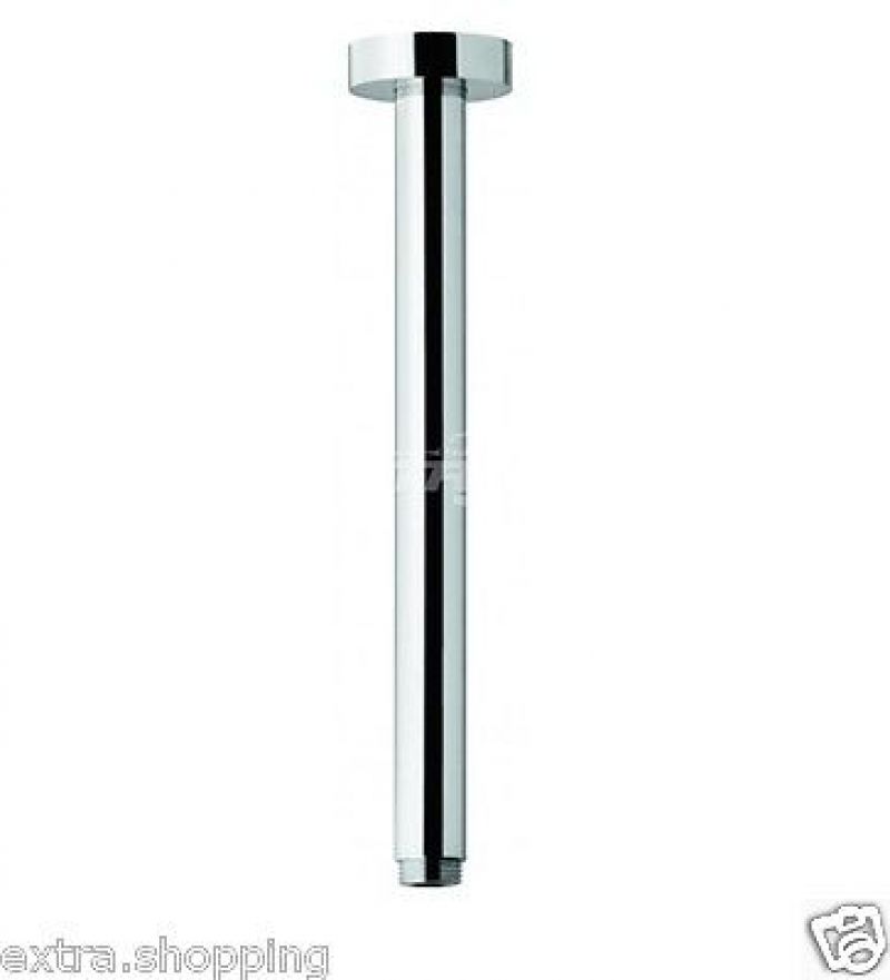 BRACCIO DOCCIA TONDO  A SOFFITTO D.22 OTTONE CROMATO EMMEVI  TWIST NECO 