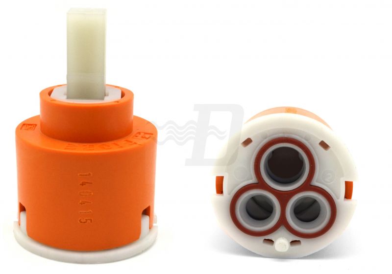 CARTUCCIA UNIVERSALE DM 35 SENZA DISTRIBUTORE 1 PIOLO ARANCIONE Diam. 35