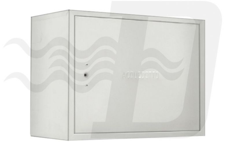 CASSETTA PER PROTEZIONE ACQUA PREVERNICIATA BIANCA cm 30 x 40 x 25