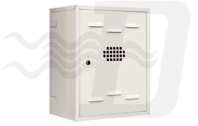 CASSETTA PER PROTEZIONE GAS PREVERNICIATA BIANCA cm 50 x 40 x 25 (cf. 3 NR)