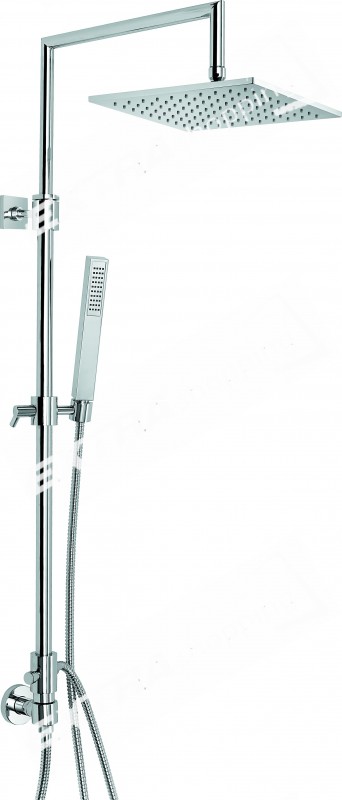 COLONNA DOCCIA OTTONE PRESA ACQUA ESTERNA EMMEVI MINU' KALI' C02595E  CROMATO