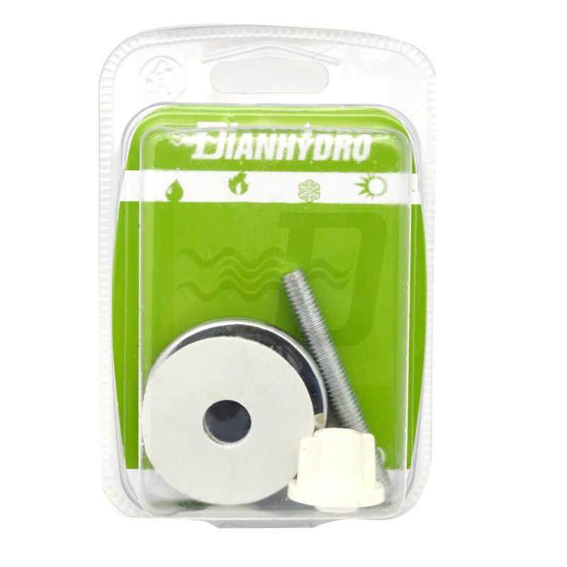 COPRIFORO PER LAVABO IN OTTONE TIPO PESANTE BLISTER Cromo