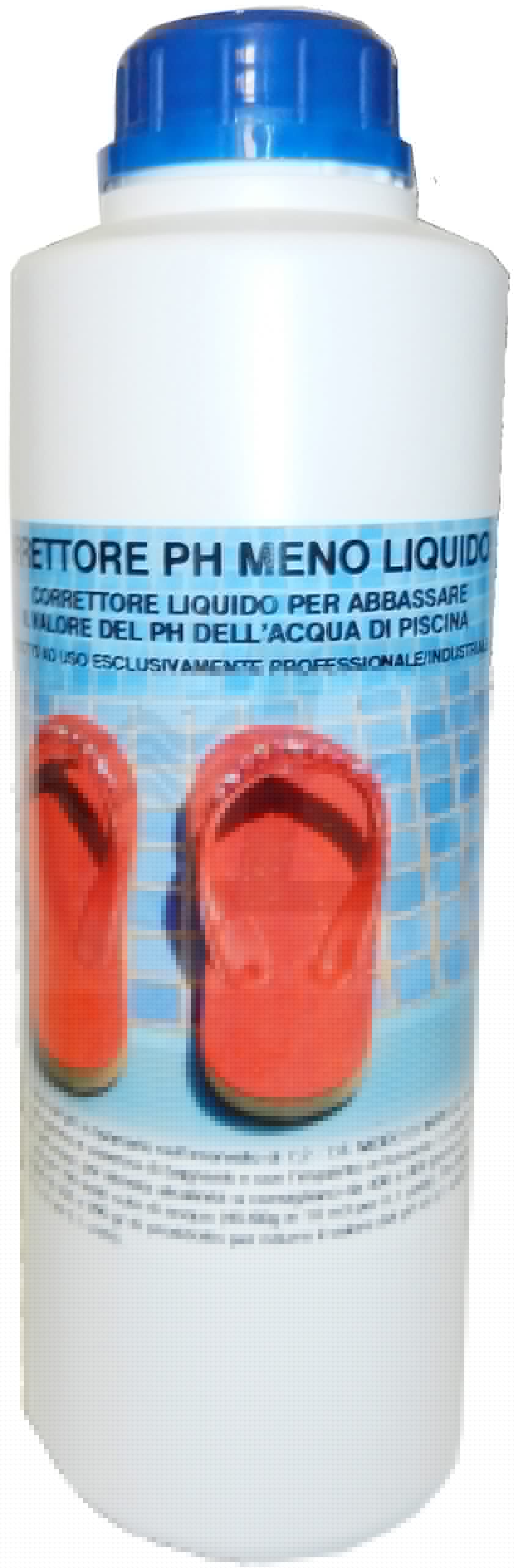 CORRETTORE PH "MENO" LIQUIDO PER PISCINE 1 lt