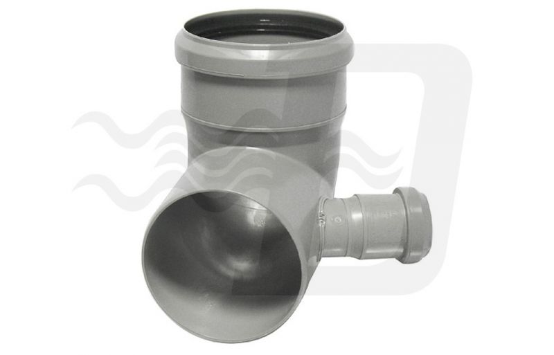 CURVA PP HTB CON ATTACCO BICCHIERE SINISTRO VALSIR Diam. 110/40 (cf. 15 NR)