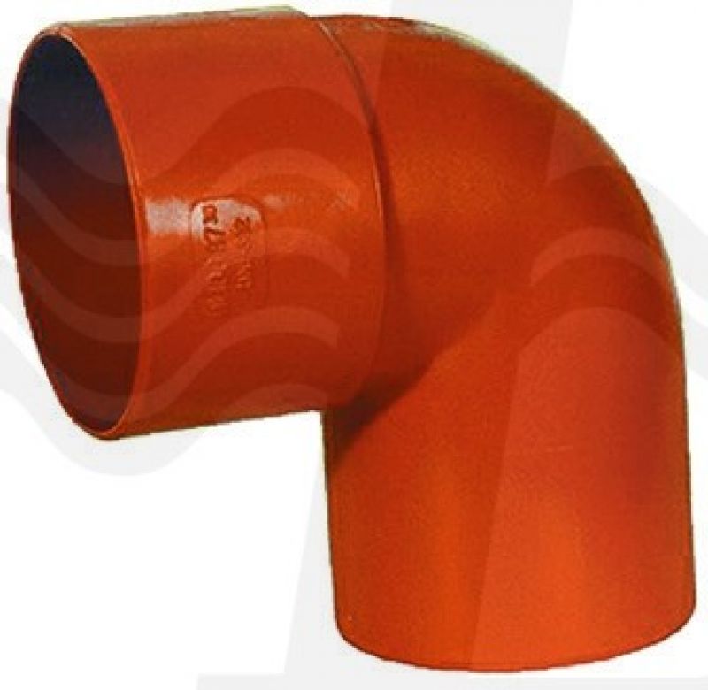 CURVE 87° IN PVC Diam. 125 (cf. 10 NR)