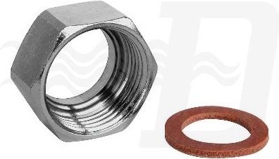 DADO IN OTTONE PER TUBI FLESSIBILI ACQUA 3/4 (cf. 10 NR)