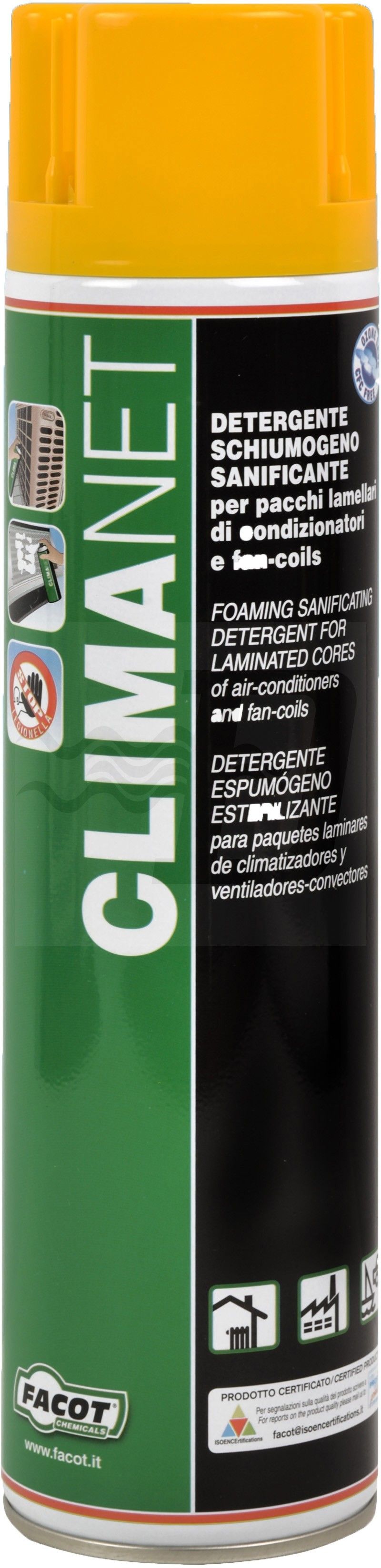 DETERGENTE CLIMANET SPRAY 600 ml (cf. 12 NR)