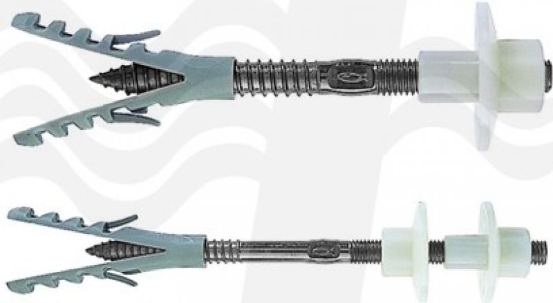 2 PZ ELEMENTI DI FISSAGGIO FISCHER PER LAVABI SEMI-INCASSO WD 180 (cf. 25 NR)