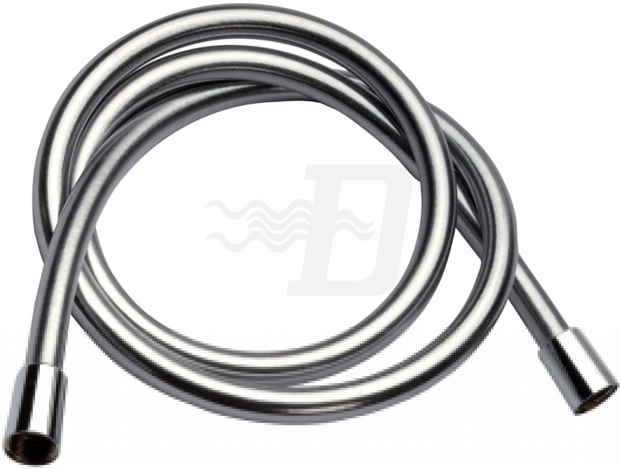 FLESSIBILE DOCCIA RETINATO METALLIZZATO IN PVC CM120 cm 120