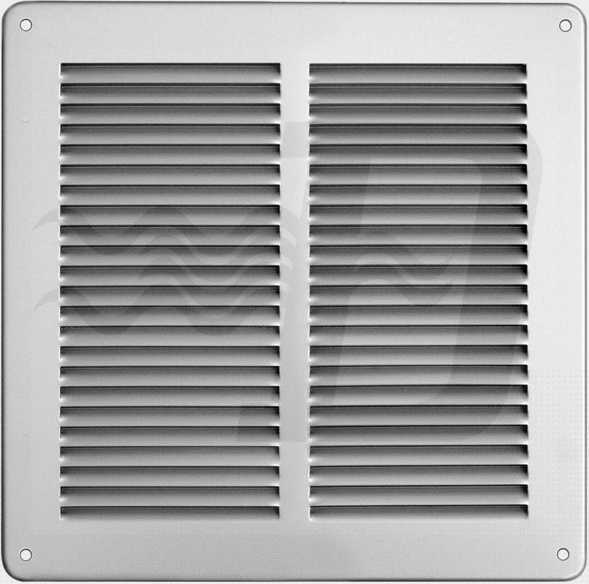 GRIGLIA IN METALLO DA SOVRAPPORRE CON RETE L. 240 X H. 240 MM Bianco