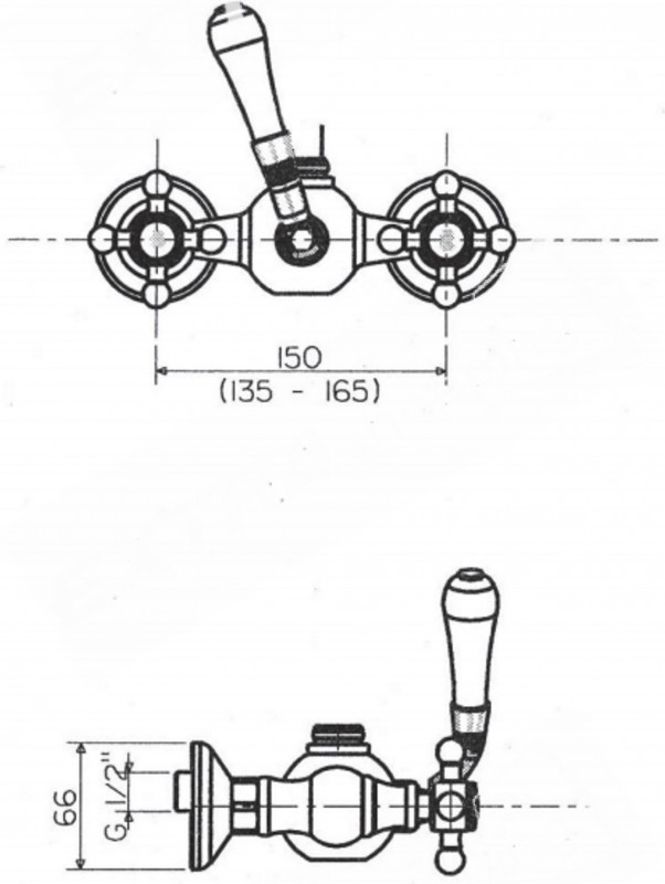 GRUPPO DOCCIA CON DUPLEX CROLLA ACCADEMIA 7018 CROMO