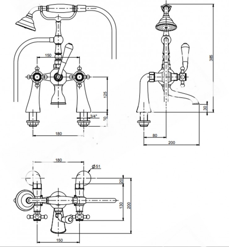 GRUPPO VASCA COLONNETTA CROLLA ACCADEMIA 7023 CROMO