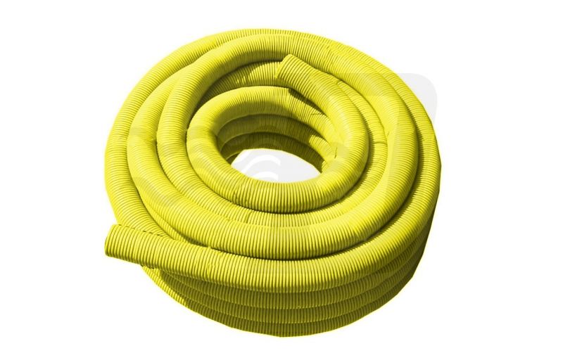 Tubo Guaina Gialla Per Gas - Diametro 20mm, Rotolo Da 25 Metri, Protezione Tubi - Foto 1