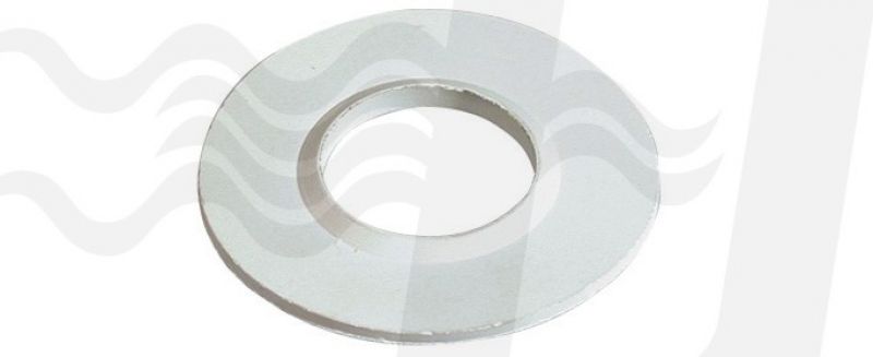 GUARNIZIONE IN GOMMA BIANCA CON BORDO LEGGERO 1 " mm. 2,3 (cf. 100 NR)