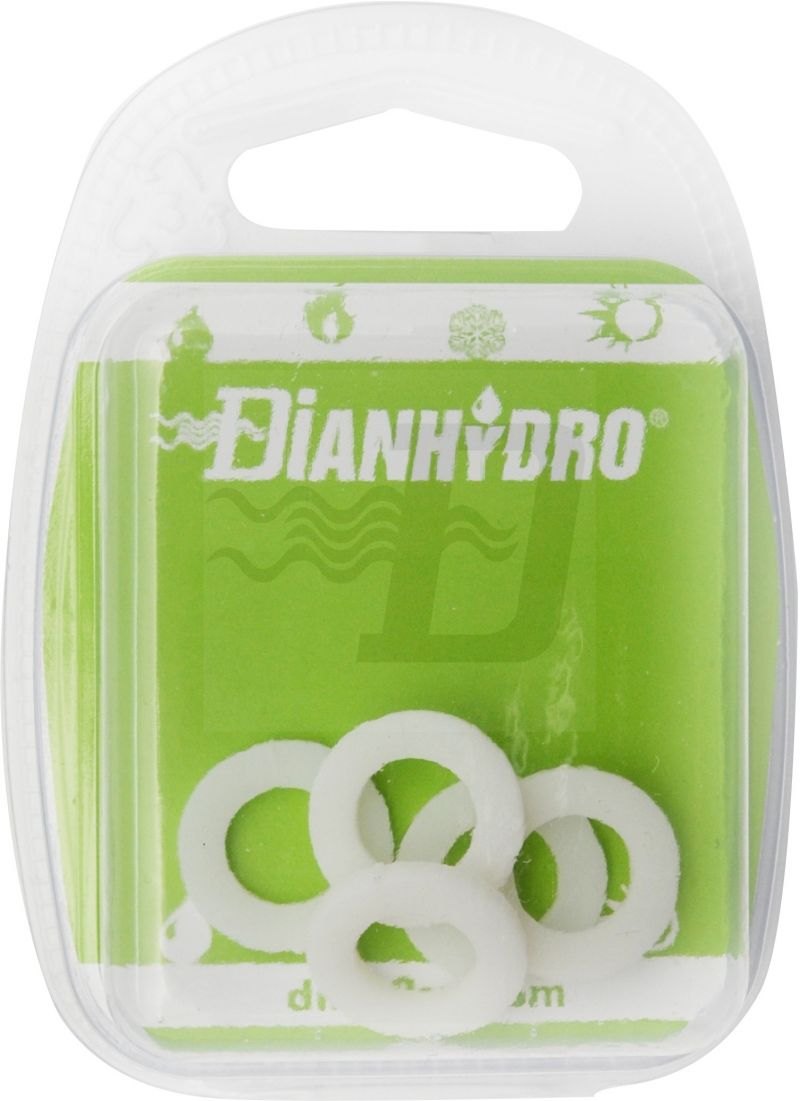 + GUARNIZIONI PER SANITARI "PLATINUM" BIANCHE MM2 BLISTER pz.1 x 1"1/2