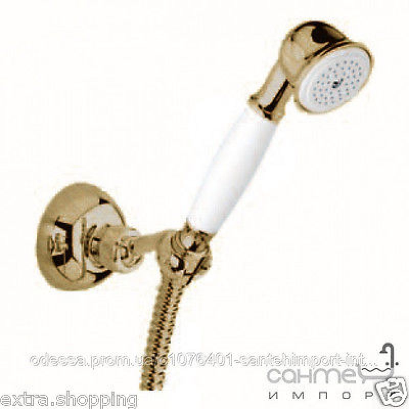 KIT DOCCIA DOCCETTA RETRO'  EMMEVI ART. 110 SERIE ABEL DUCA TIFFANI DECO' BRONZO