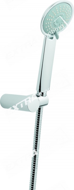 KIT DOCCIA FLESSIBILE DOCCETTA  EMMEVI 139 TWIST  CROMATO