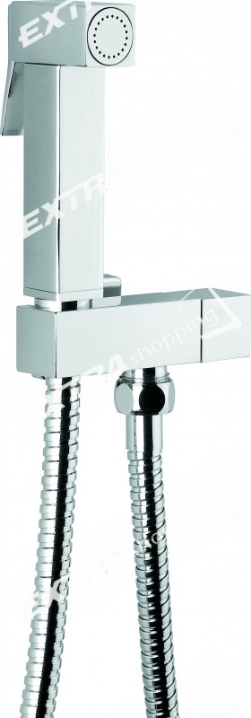 KIT IDROSCOPINO EMMEVI 133 OTTONE CON DOCCETTA  E PRESA ACQUA A MURO