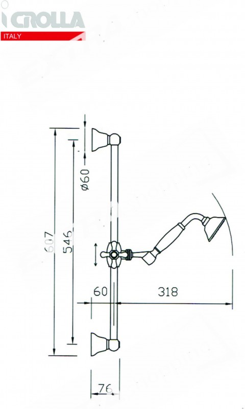 KIT SALISCENDI ACCADEMIA CROLLA 10190 CROMO