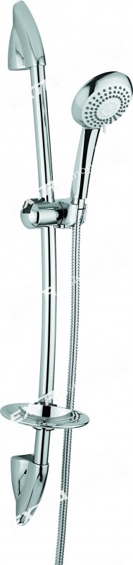 KIT SALISCENDI IN OTTONE CON FLESSIBILE 150 CM DOCCETTA EMMEVI TWIST NECO C02579