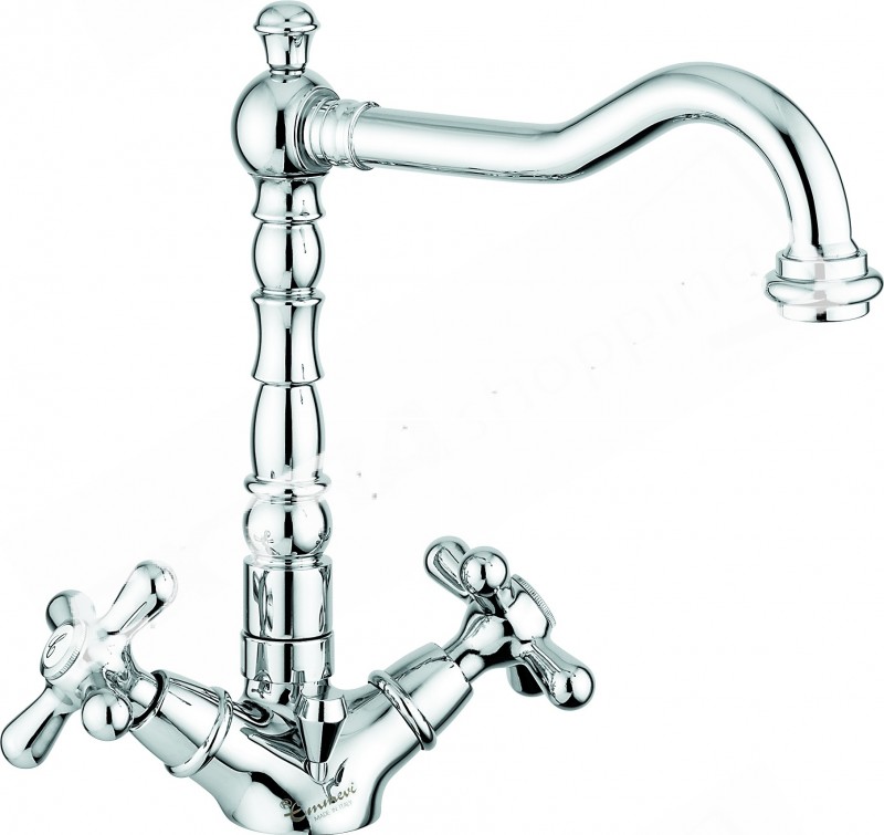 MISCELATORE LAVABO EMMEVI DECO' OLD 12613 CROMATO RAME BRONZO ORO